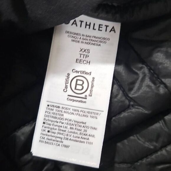 Athleta Size XXS Womens Cozy Sherpa Snap Sweatshirt Soft Fleece NWT - Picture 6 of 10